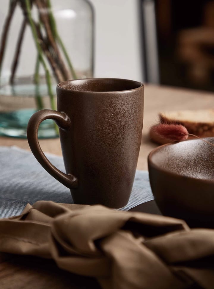 Taza Ceramic Workshop 35 cl, Chestnut-matte brown Aida