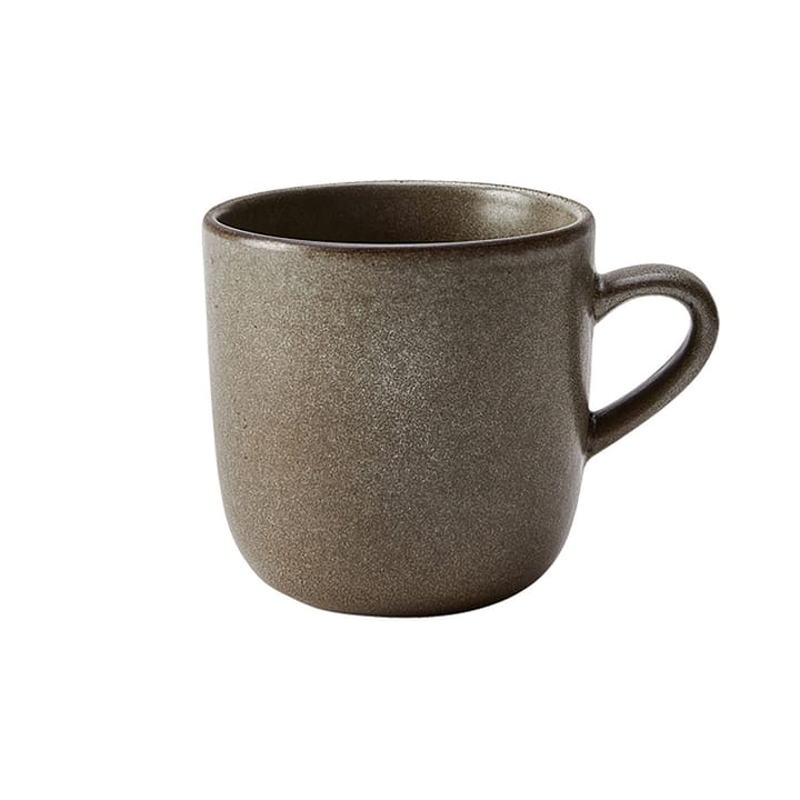 Taza con asa Raw 20 cl - Forest brown - Aida