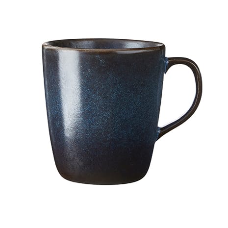 Taza con asa Raw 35 cl - Midnight blue - Aida