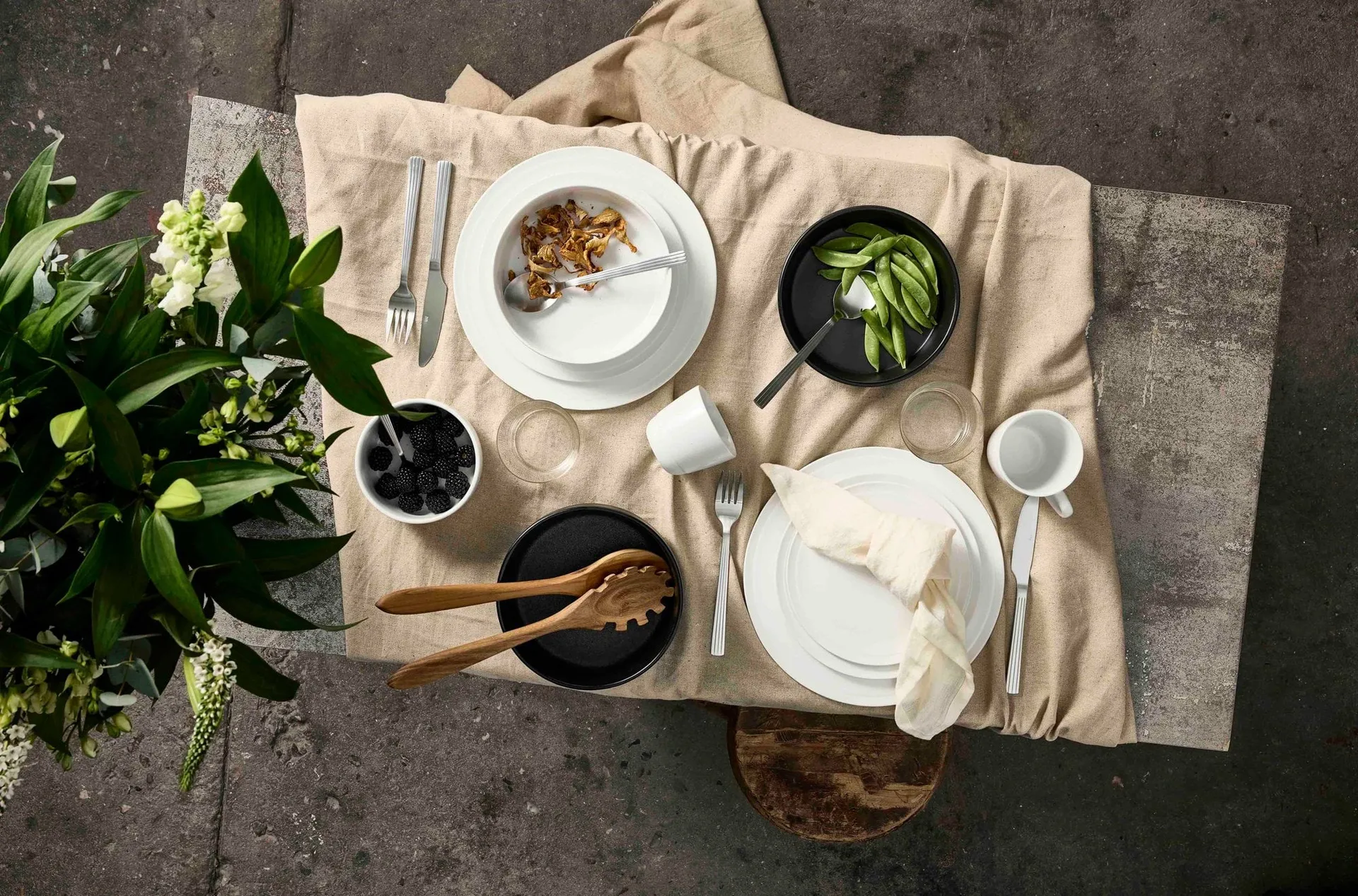 Taza con asa Raw 35 cl, Pure Porcelain Aida