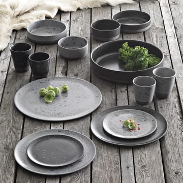 Taza Raw 30 cl - negro con puntos - Aida