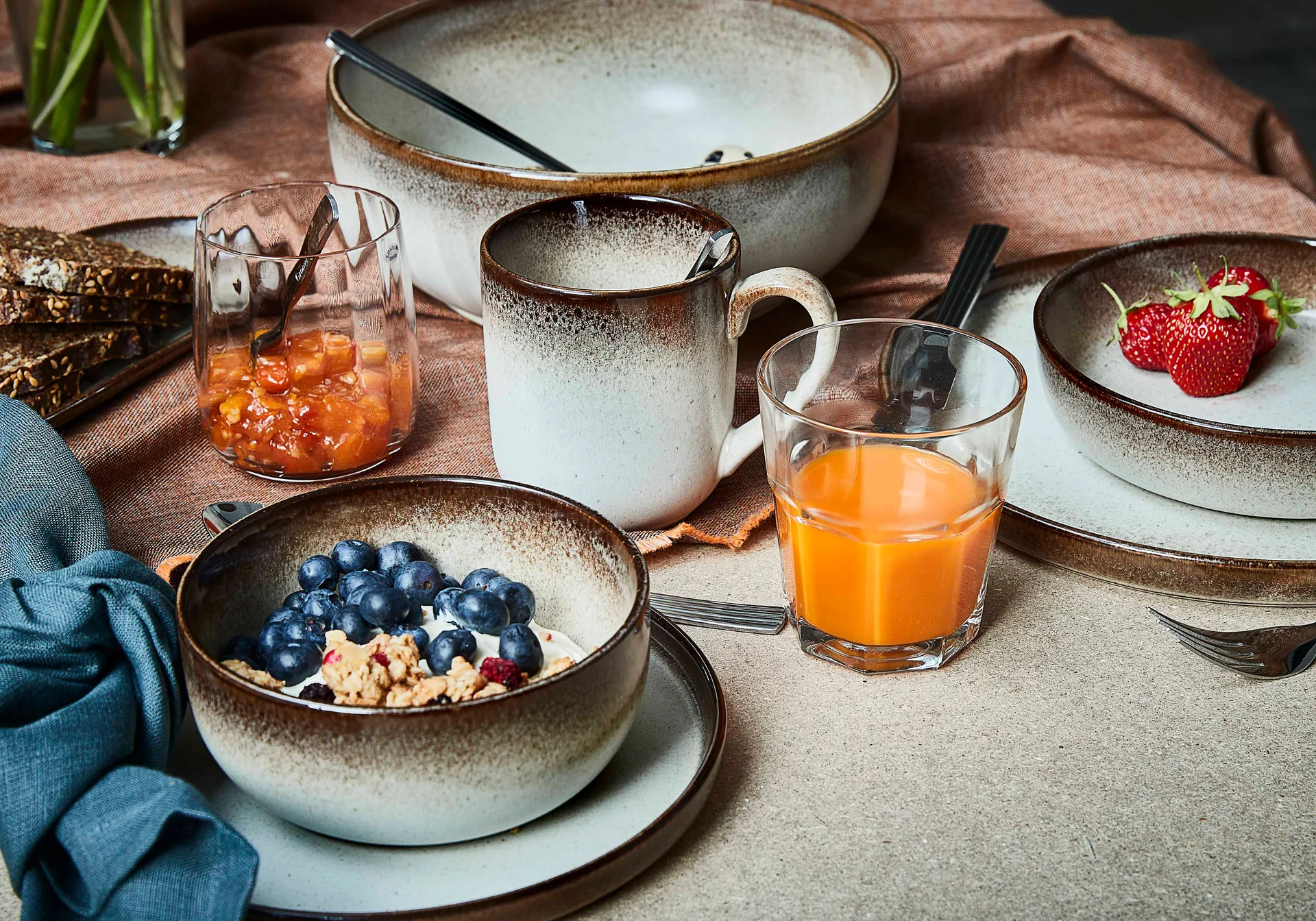 Taza Søholm Sonja 40 cl, Brown Aida