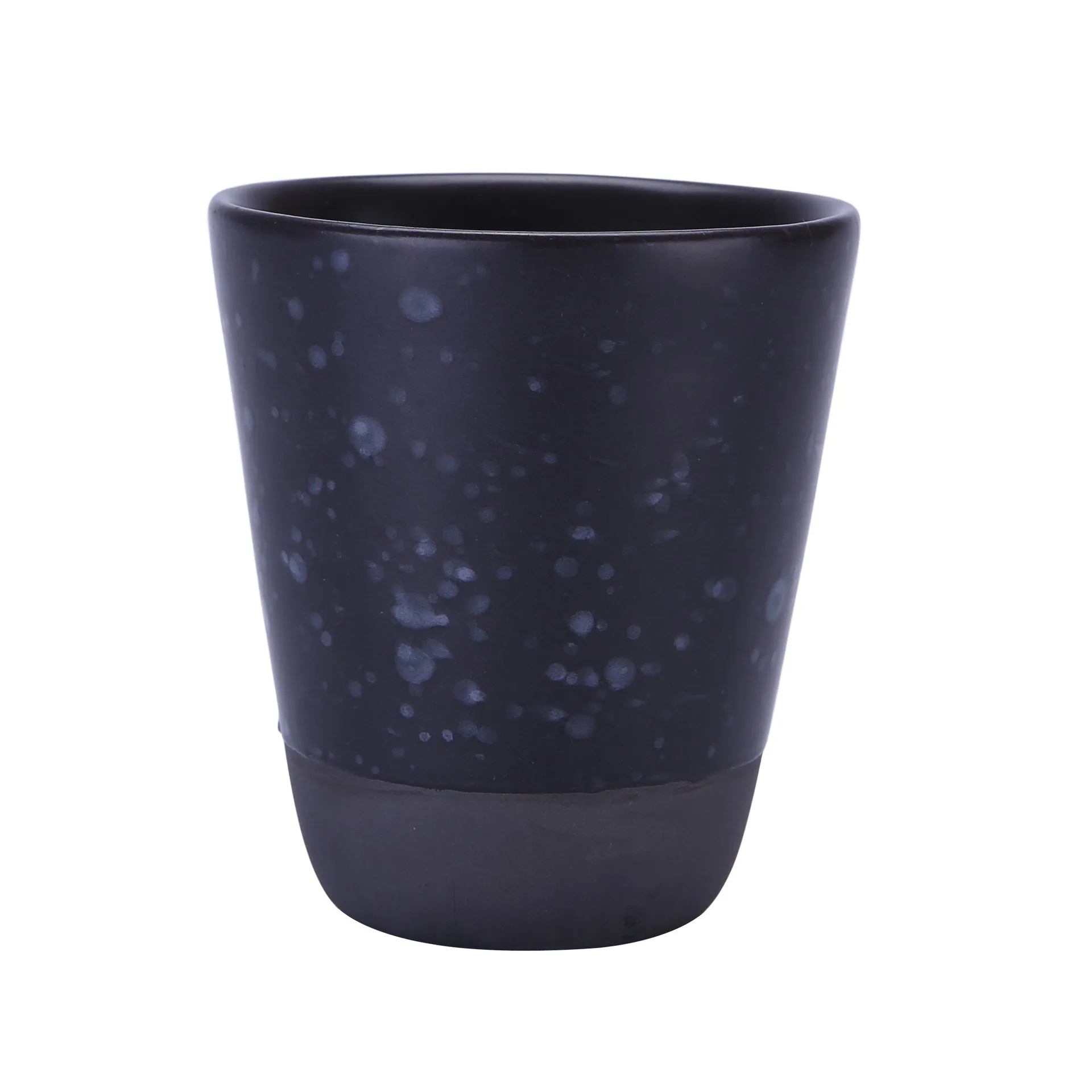 Taza térmica Raw 25 cl, negro con puntos Aida