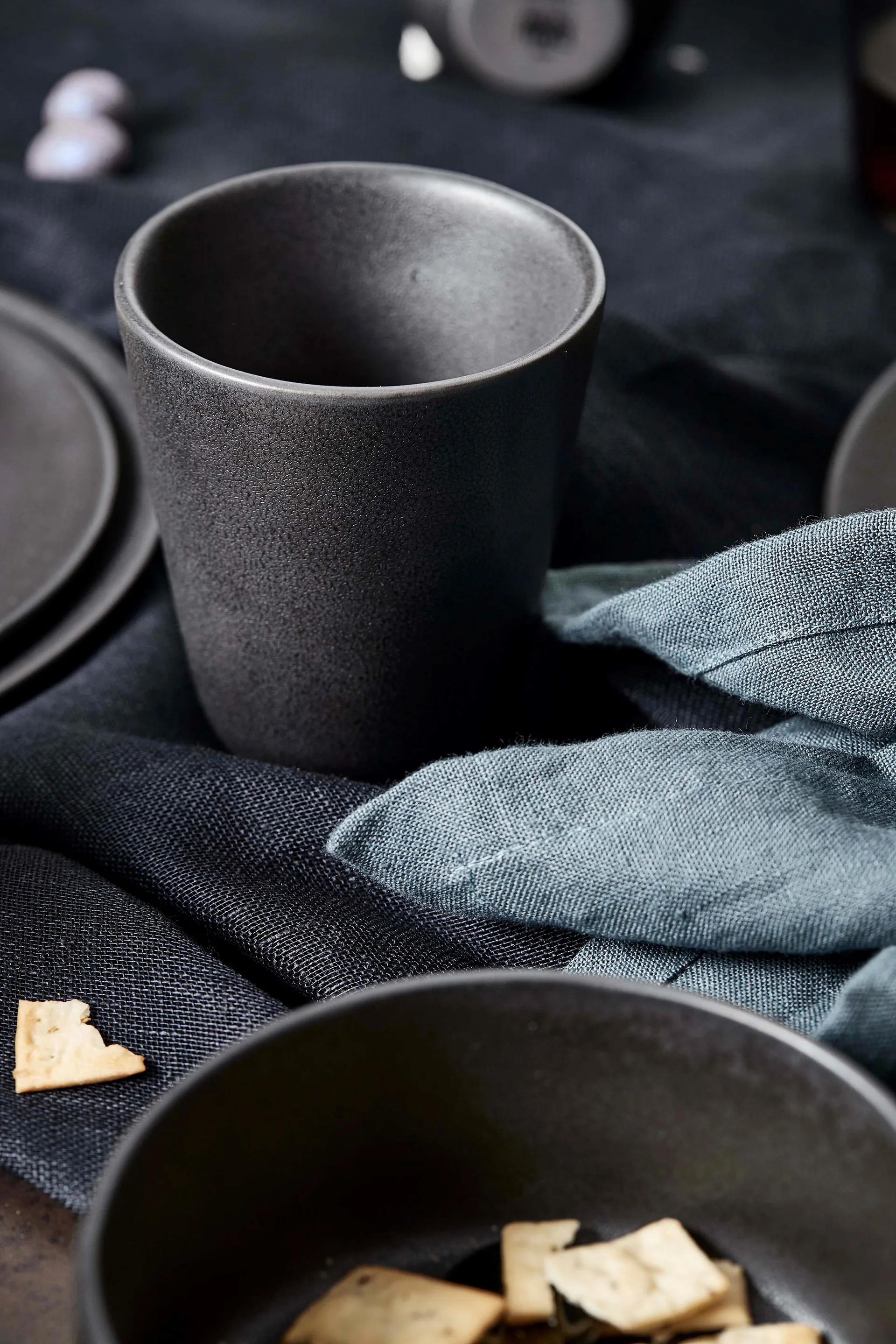 Taza térmica Raw 25 cl, Titanium black Aida