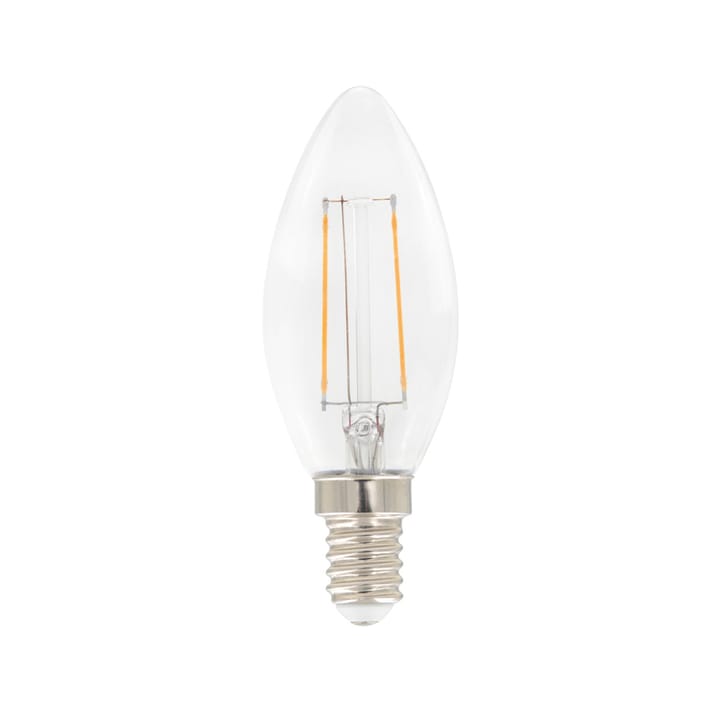 Airam Filament LED - vela de candelabro C35 fuente de luz - Claro, regulable e14, 3w - Airam