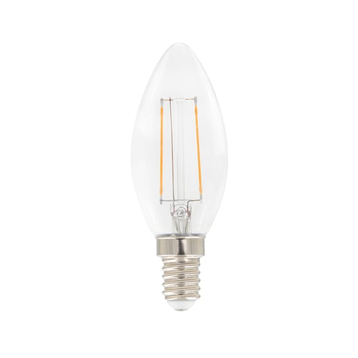 Airam Filament LED - vela de candelabro C35 fuente de luz - claro, regulable e14, 3w - Airam