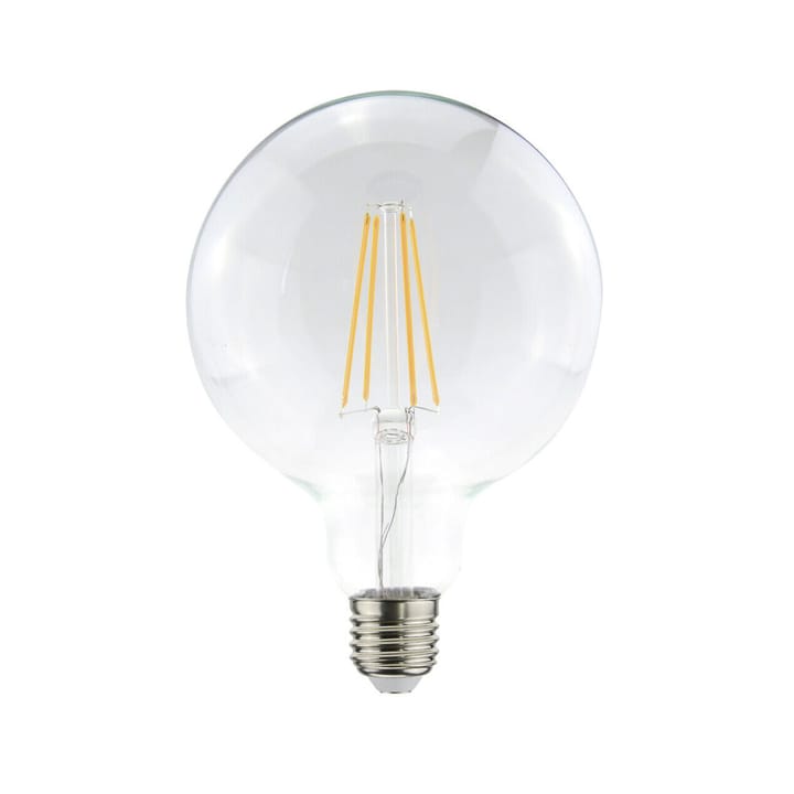 Airam Filamento LED 3 pasos regulable globo fuente de luz - transparente, con memoria, 125mm e27, 7w - Airam