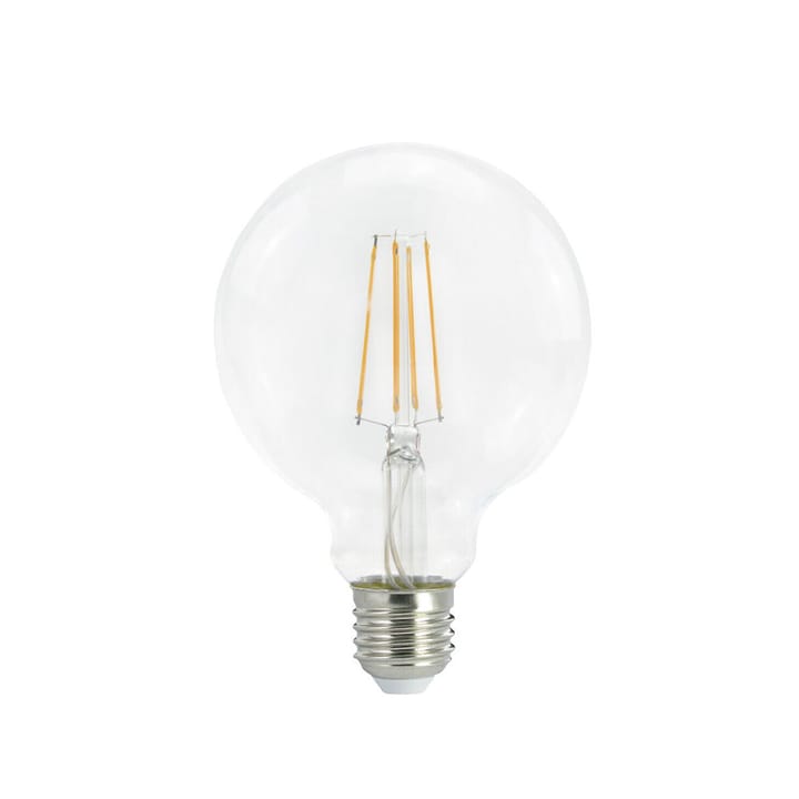 Airam Filamento LED 3 pasos regulable globo fuente de luz - transparente, con memoria, 95mm e27, 7w - Airam