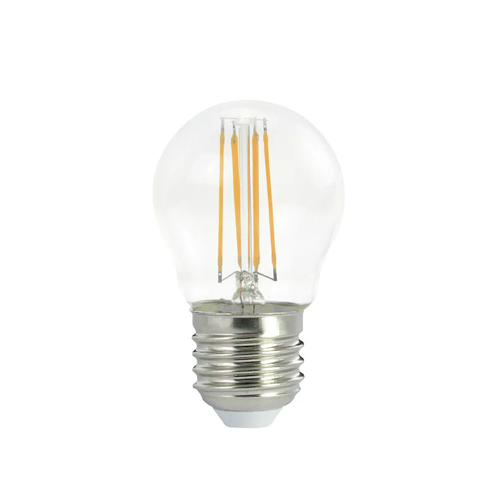 Bombilla Airam Filament LED klot E27, claro, con memoria, p45 e27, 5w Airam