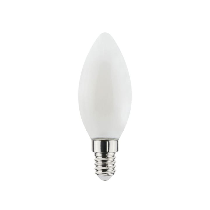 Bombilla de filamento LED Airam dim to warm para candelabros - opal e14, 5w - Airam