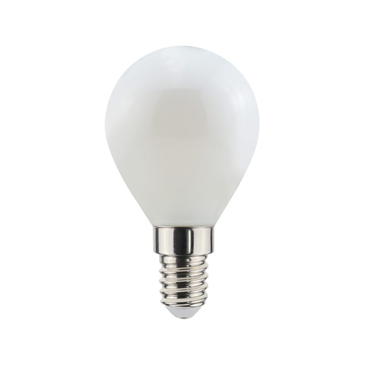 Bombilla de filamento LED Airam, fuente de luz en forma de bola - opal, no regulable e14, 3w - Airam
