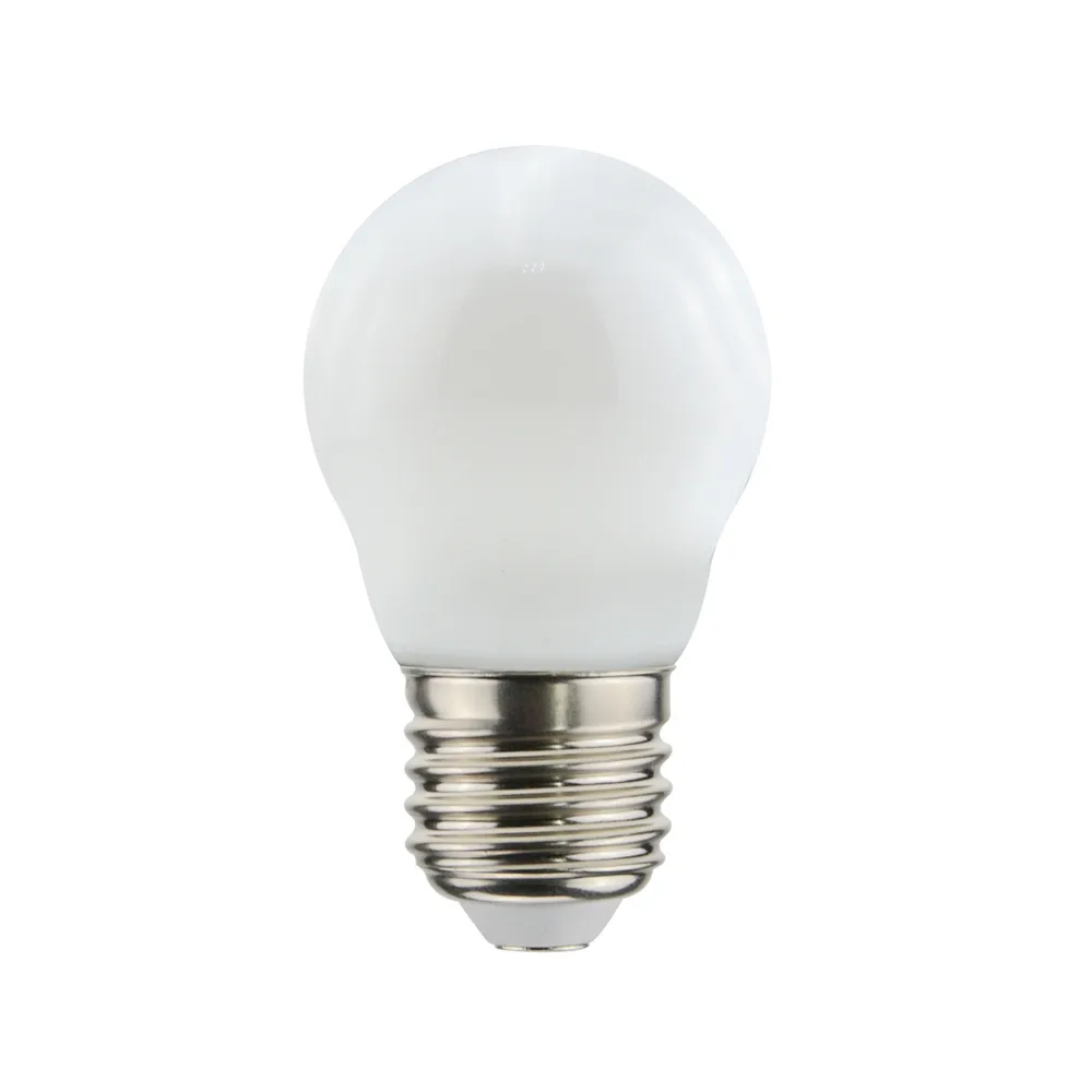 Bombilla de filamento LED Airam, fuente de luz en forma de bola, opal, no regulable e27, 3w Airam