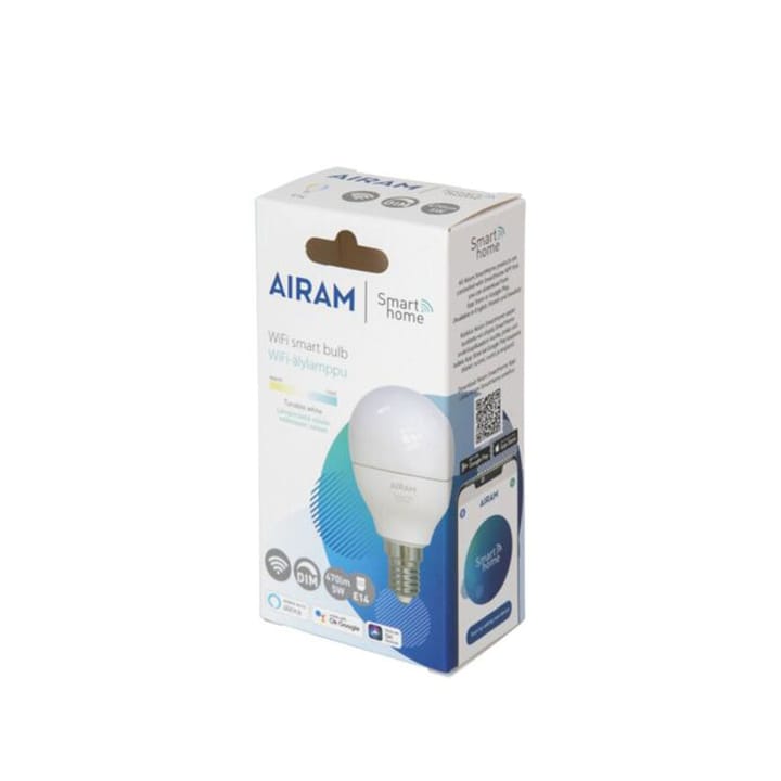 Bombilla LED Airam Smarta Hem, blanco e14, 5w Airam