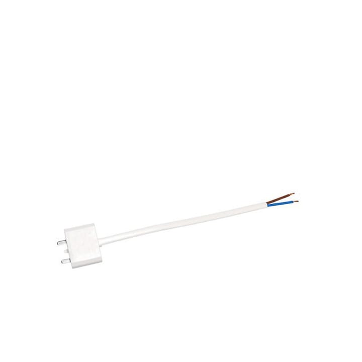 Enchufe de lámpara DCL - blanco, con cable 18 cm, sin conexión a tierra - Airam