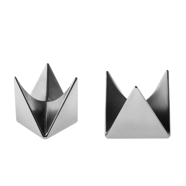 2 Hueveras Roost, aluminio Alessi