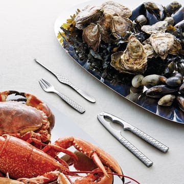 4 Tenedores de marisco Colombina Fish - acero inoxidable - Alessi