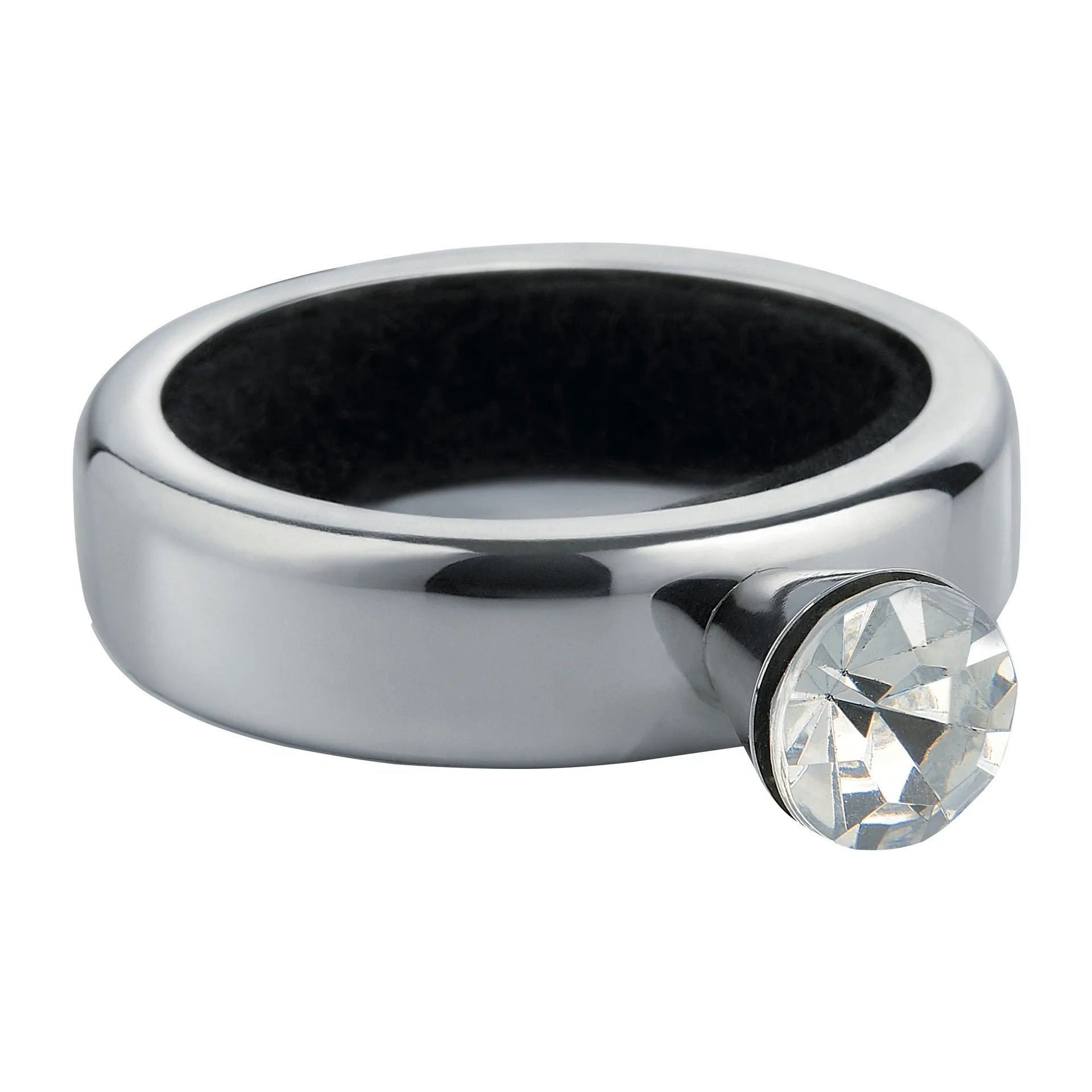 Anillo recogegotas Noè Ø4,4 cm, Acero inoxidable Alessi