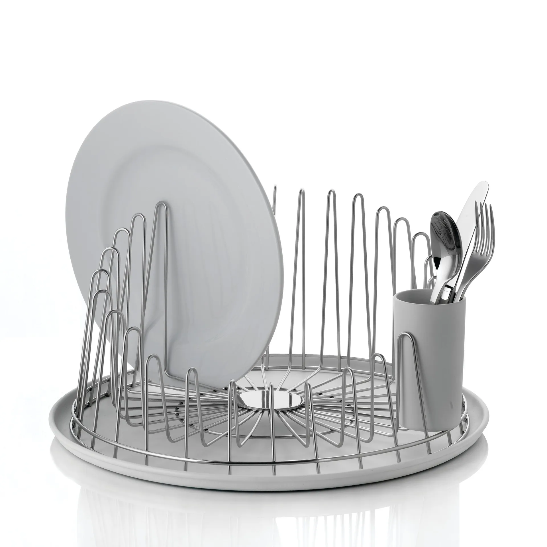 Bandeja para escurreplatos A Tempo, blanco Alessi