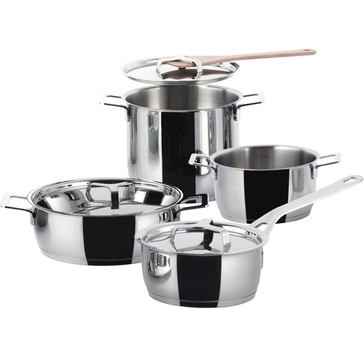Batería de cocina Pots&Pans 7 piezas - 7 piezas - Alessi