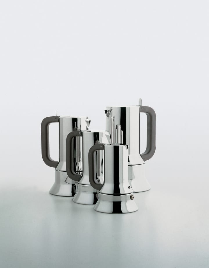 Cafetera Alessi Espresso 9090/3, 3 tazas, acero inoxidable