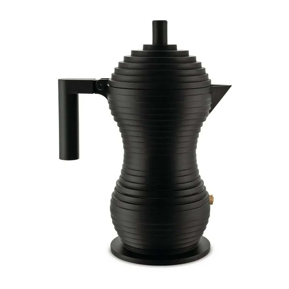 Cafetera de espresso Pulcina negro, 30 cl Alessi