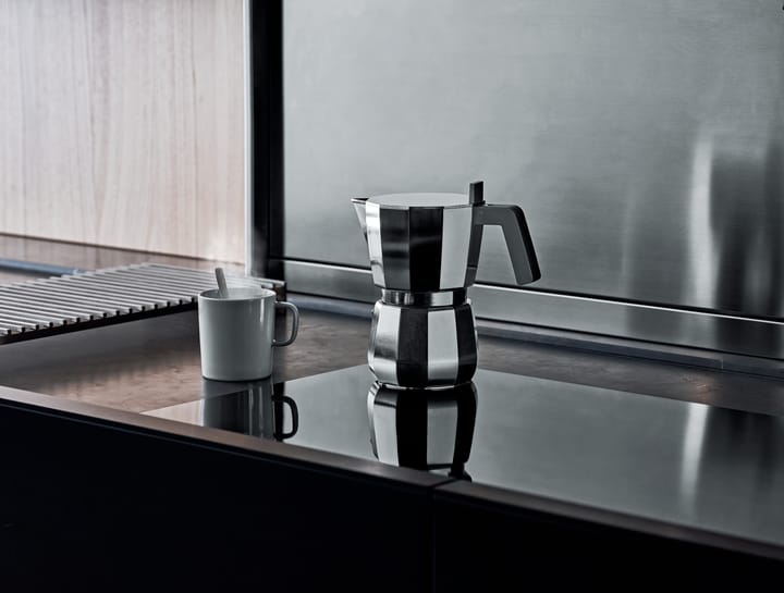 Cafetera Moka espresso, 3 tazas Alessi