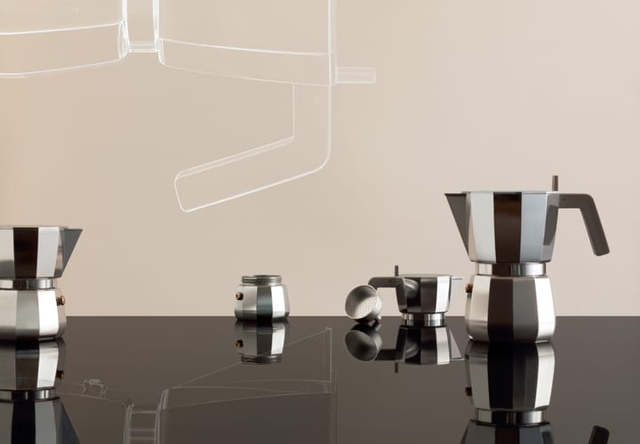 Cafetera Moka espresso, 6 tazas Alessi
