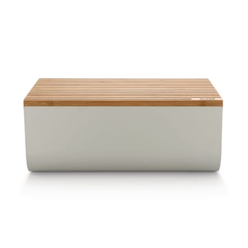 Caja para pan Mattina 34 cm - Gris cálido-bambú - Alessi