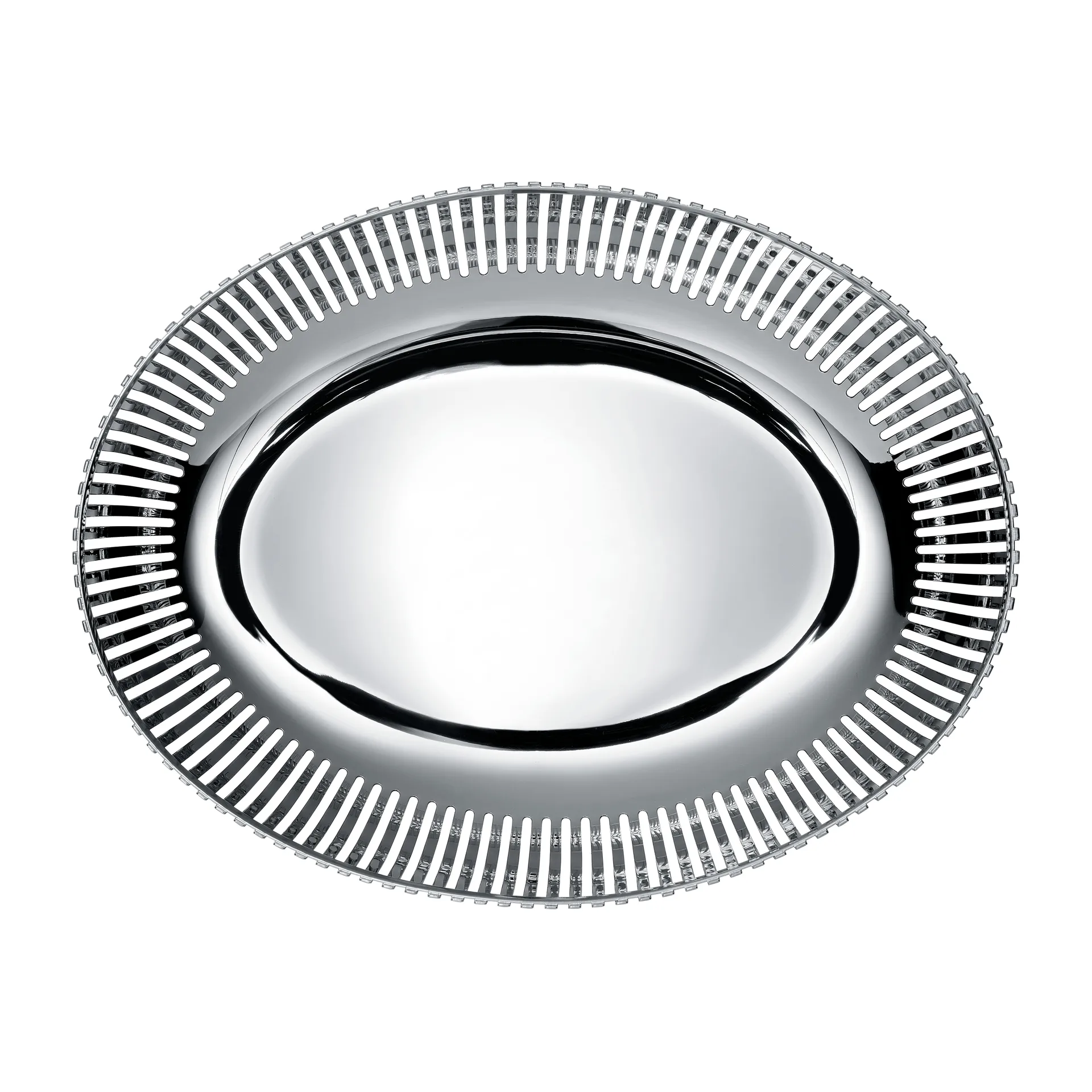 Cesta ovalada PCH06 20x26 cm, Acero inoxidable Alessi