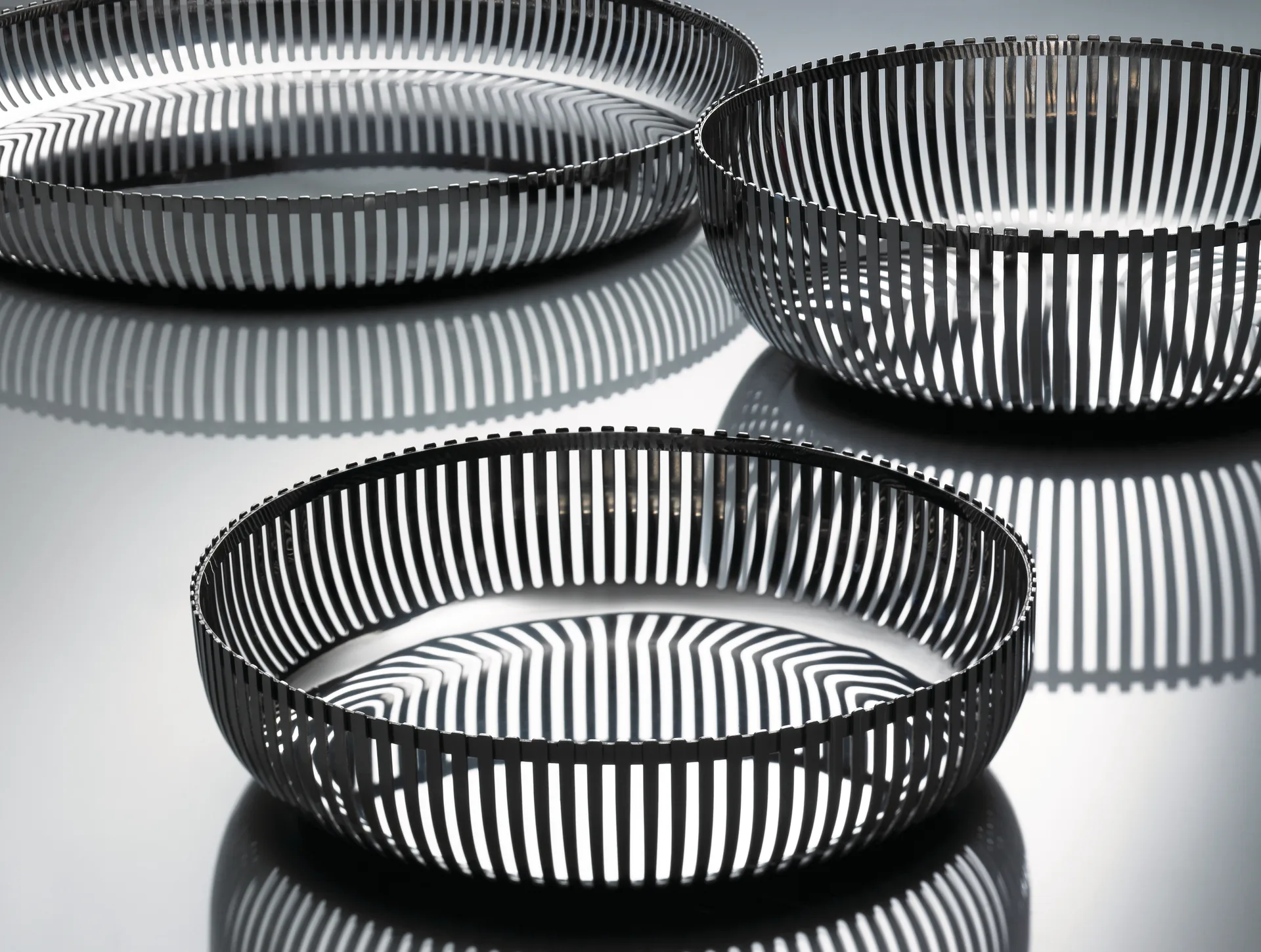 Cesta PCH02 Ø20 cm, Acero inoxidable Alessi