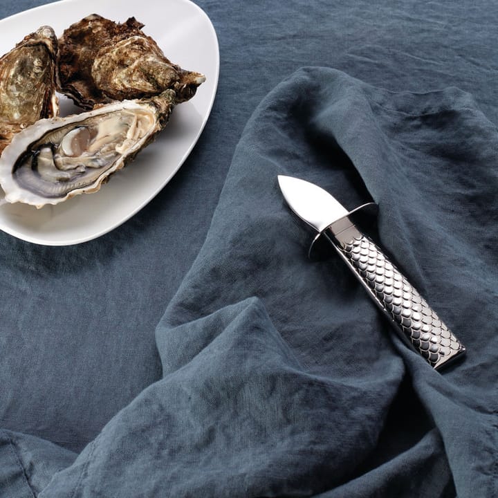Cuchillo de ostras Colombina Fish, acero inoxidable Alessi