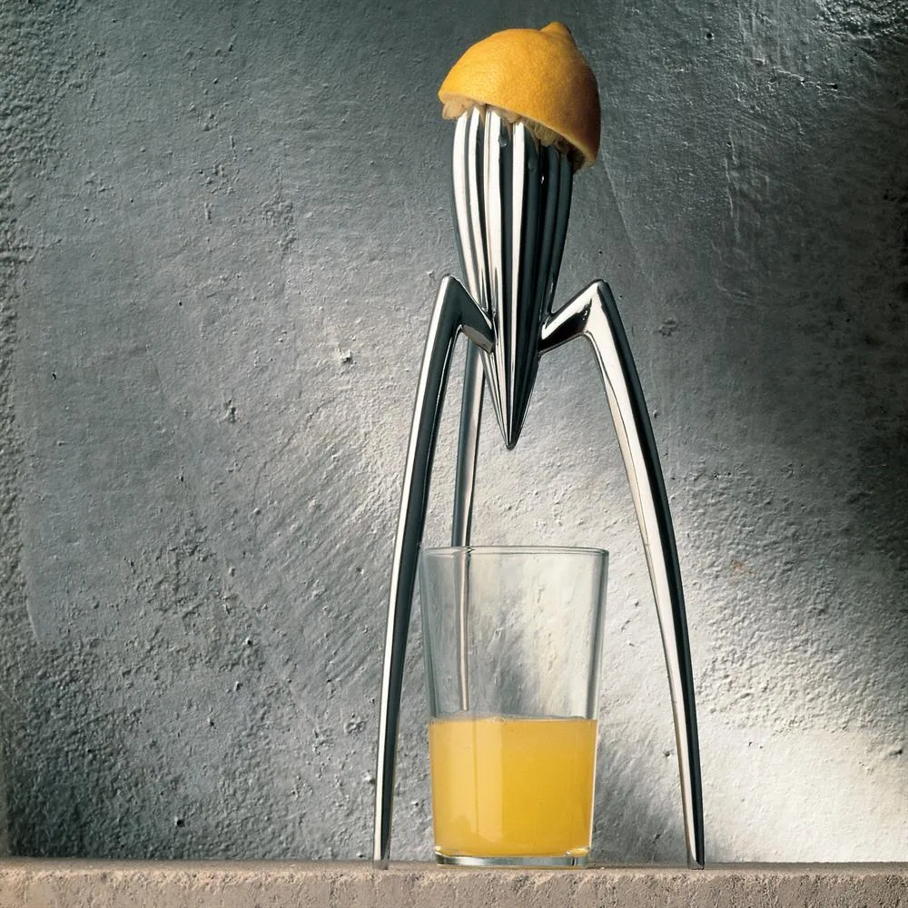 Exprimidor de cítricos Juicy Salif, aluminio pulido brillante Alessi