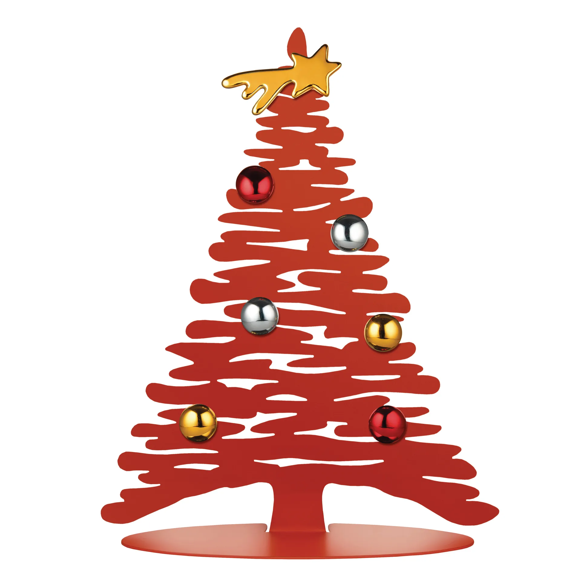 Figura árbol Navidad Alessi, rojo Alessi