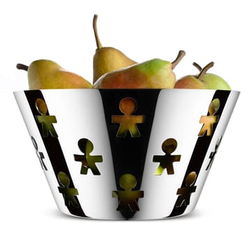 Frutero Girotondo alto - acero inoxidable - Alessi