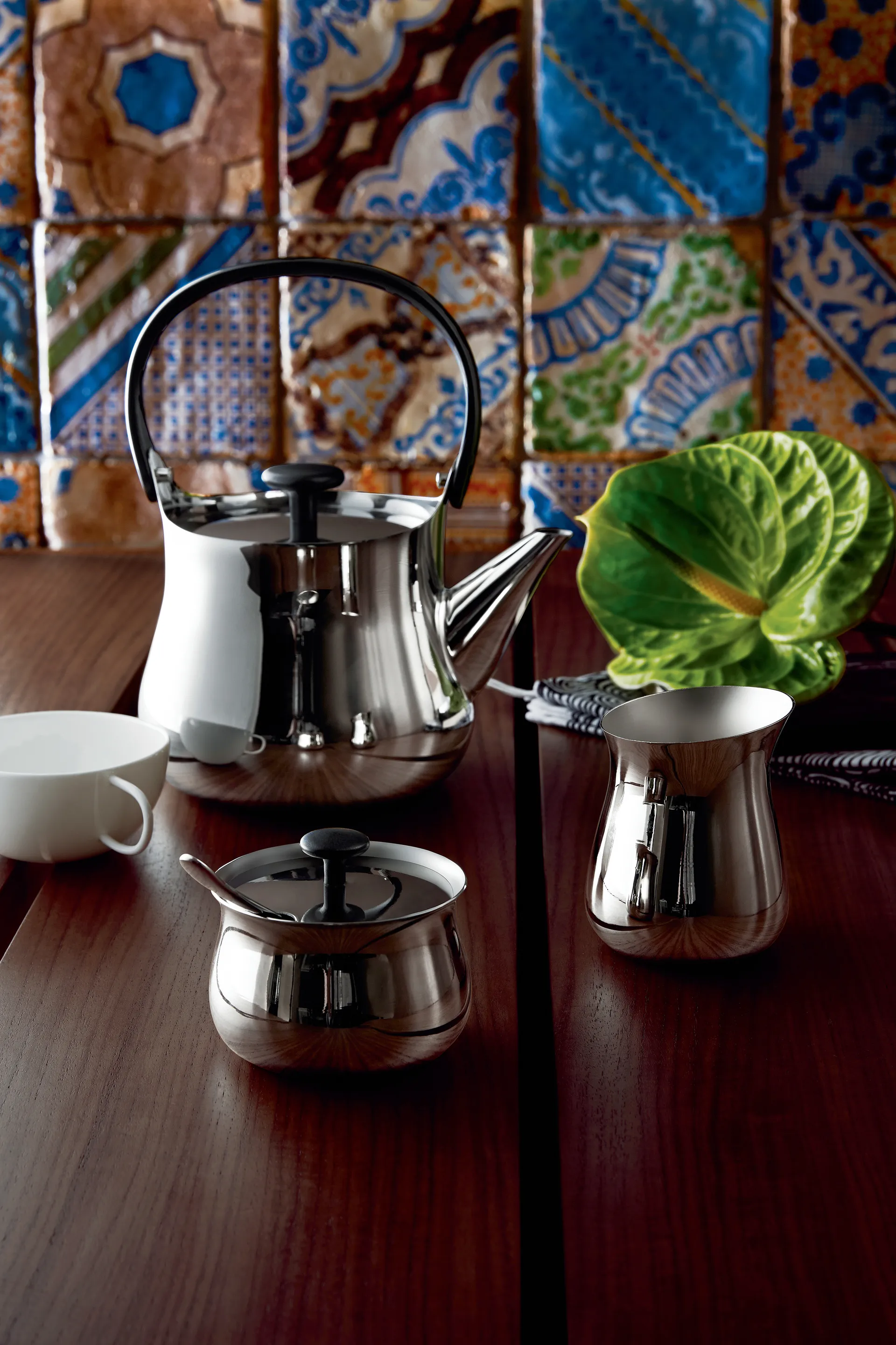 Hervidor de agua Cha, acero inoxidable Alessi