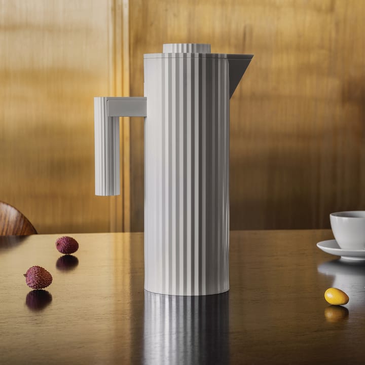 Jarra térmica Plissé 1 L, Blanco Alessi