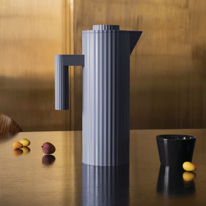 Jarra térmica Plissé 1 L, Gris Alessi