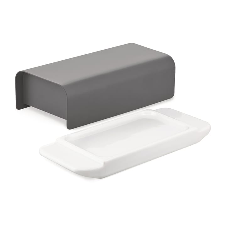 Mantequera Mattina 9,5x21 cm, Gris oscuro Alessi