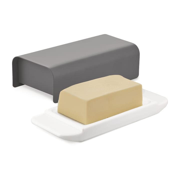 Mantequera Mattina 9,5x21 cm, Gris oscuro Alessi