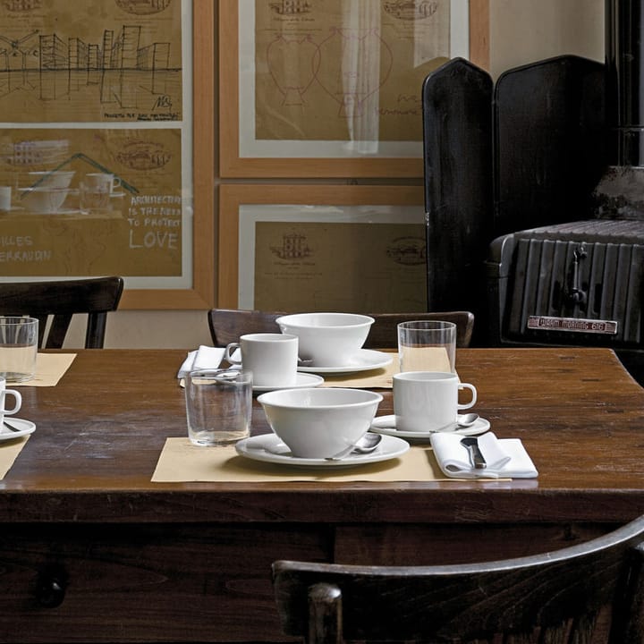 Plato para taza de té PlateBowlCup, blanco Alessi