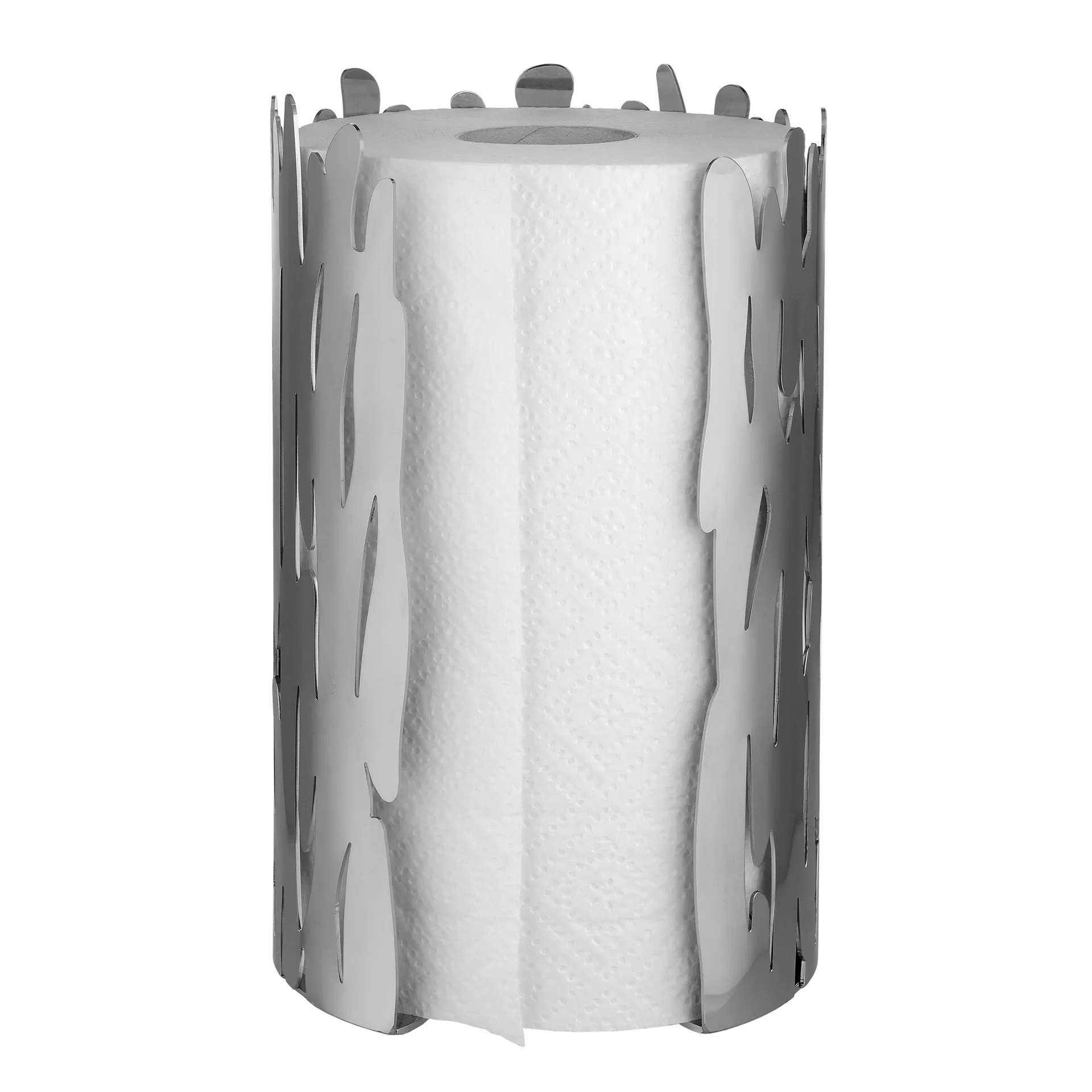Portarrollos de papel cocina Barkroll, acero inoxidable Alessi