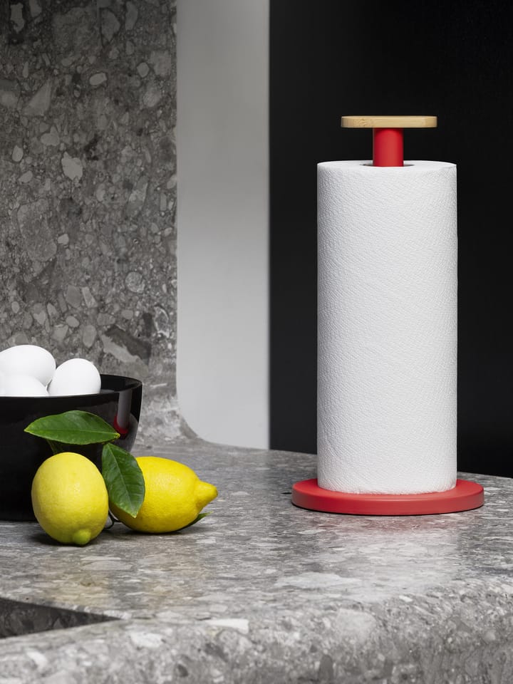 Portarrollos de papel cocina Mattina, Rojo Alessi