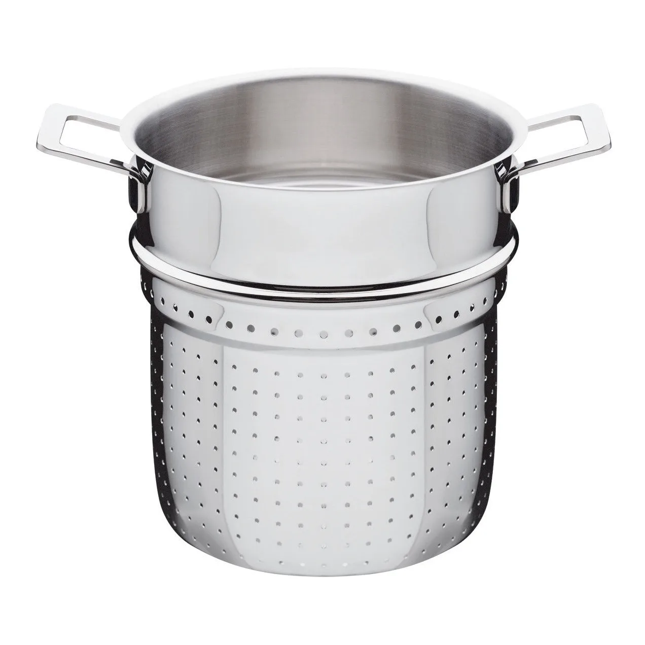 Pots&Pans Colador-inserción para pasta, 5 L Alessi