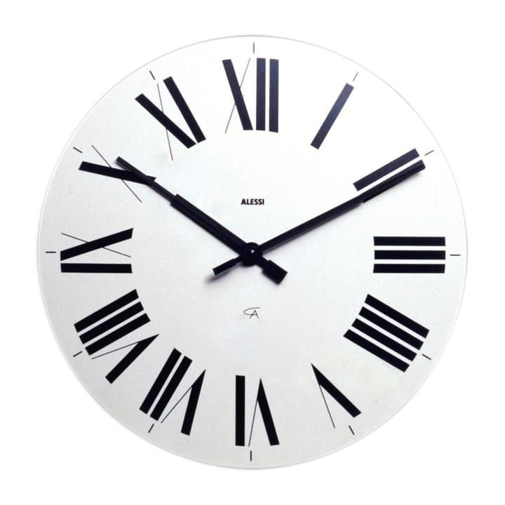 Reloj de pared Firenze Ø36 cm - blanco - Alessi