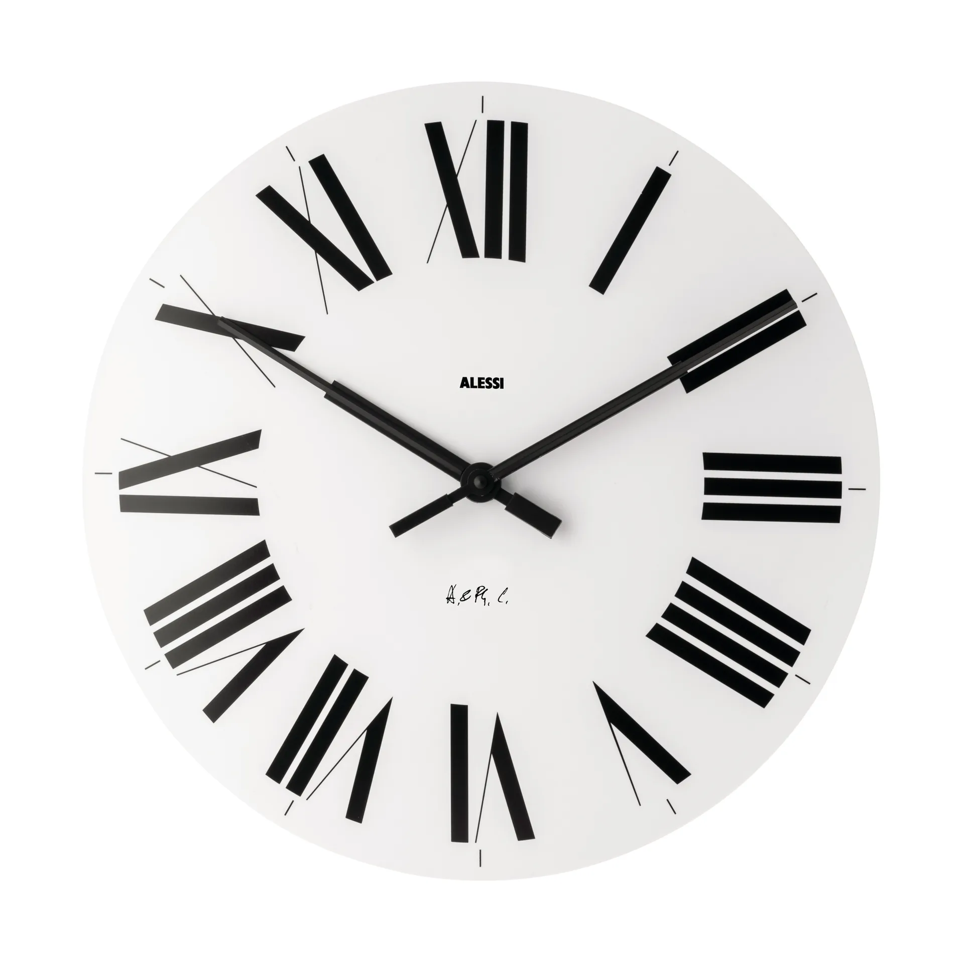 Reloj de pared Firenze Ø36 cm, blanco Alessi