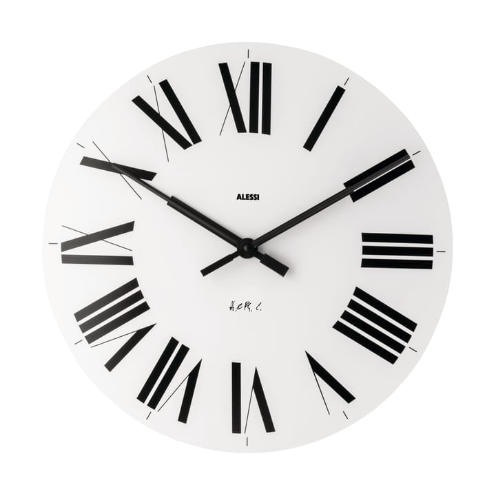 Reloj de pared Firenze Ø36 cm - blanco - Alessi