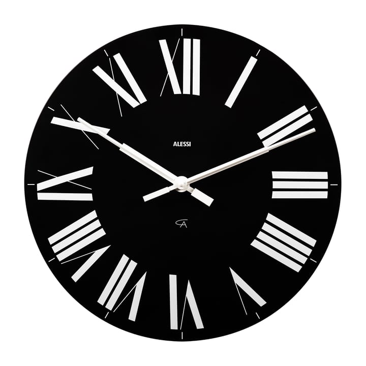 Reloj de pared Firenze Ø36 cm - negro - Alessi