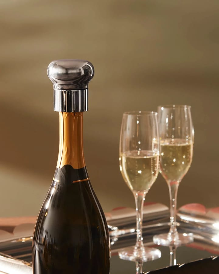 Tapón para botella de champán Noè, Acero inoxidable Alessi