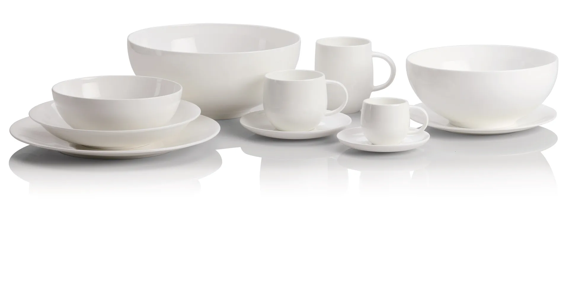 Taza de té All-time 27 cl, blanco Alessi