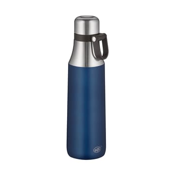 Botella de agua de dobre pared City 0,5 l - Azul satinado - Alfi